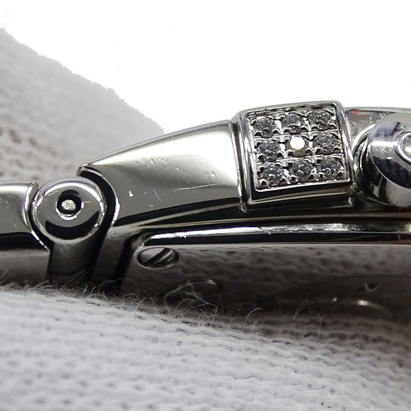 歐米茄星座系列 Quadrella Mini 1585.79 女士腕錶,飾有貝殼、鑽石和彩色寶石,石英機芯,不鏽鋼錶殼,銀色,拋光處理-10