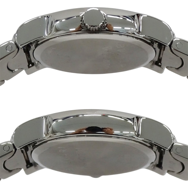 寶格麗 Solotempo 女士腕錶，附日期顯示，石英機芯，不鏽鋼錶殼，型號 ST29S，銀/白色，拋光處理-2