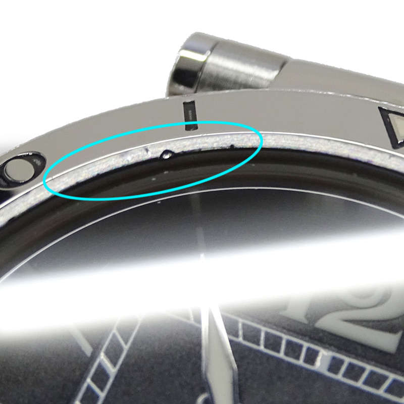 卡地亞 Pasha Seatimer 男士腕錶,附日期顯示,自動上鍊,不鏽鋼材質,型號 W31077M7,銀色/黑色,拋光處理-5