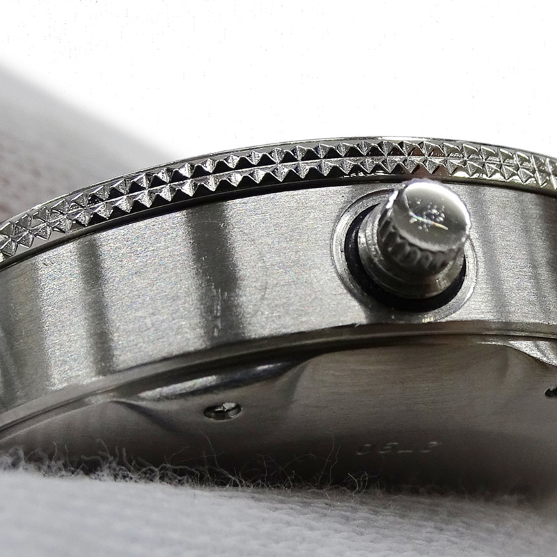 卡地亞 Pasha Seatimer 男士腕錶,附日期顯示,自動上鍊,不鏽鋼材質,型號 W31077M7,銀色/黑色,拋光處理-12