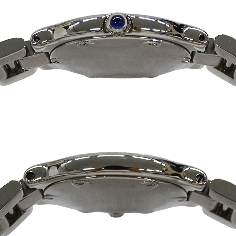 卡地亞 Must 21 Vantianne SM 女士石英腕錶,不鏽鋼材質,型號 W10109T2,拋光銀色-2