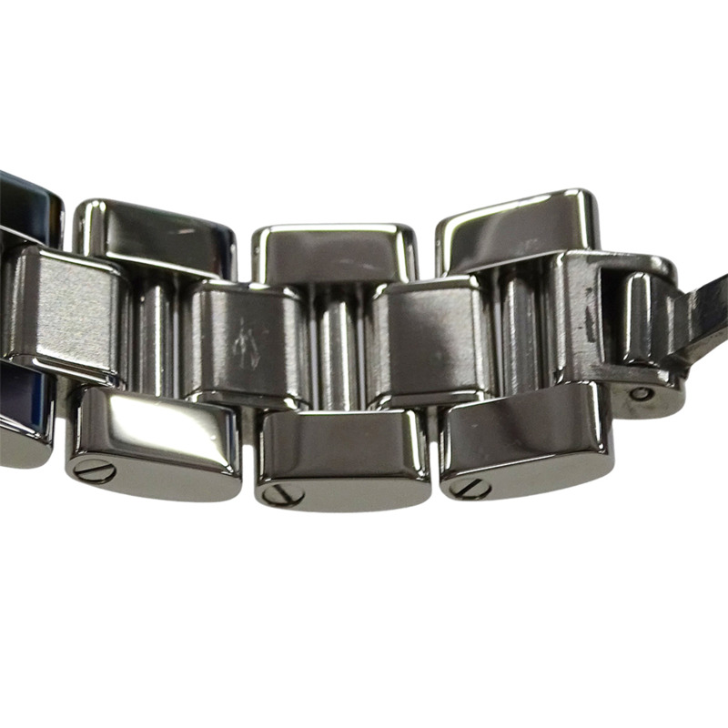 卡地亞 Must 21 Vantianne SM 女士石英腕錶,不鏽鋼材質,型號 W10109T2,拋光銀色-8