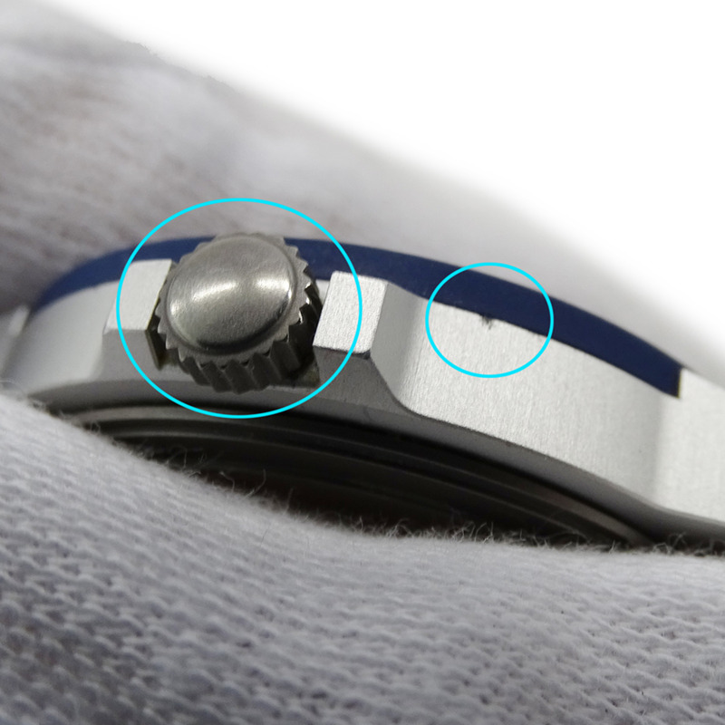 寶格麗 (Bvlgari) 男士自動機械腕錶,鋁製錶殼,GMT兩地時功能,日期顯示,AT橡膠錶帶,BB40ATGMT,圓形錶盤,已保養-9