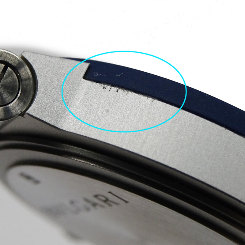 寶格麗 (Bvlgari) 男士自動機械腕錶,鋁製錶殼,GMT兩地時功能,日期顯示,AT橡膠錶帶,BB40ATGMT,圓形錶盤,已保養-12