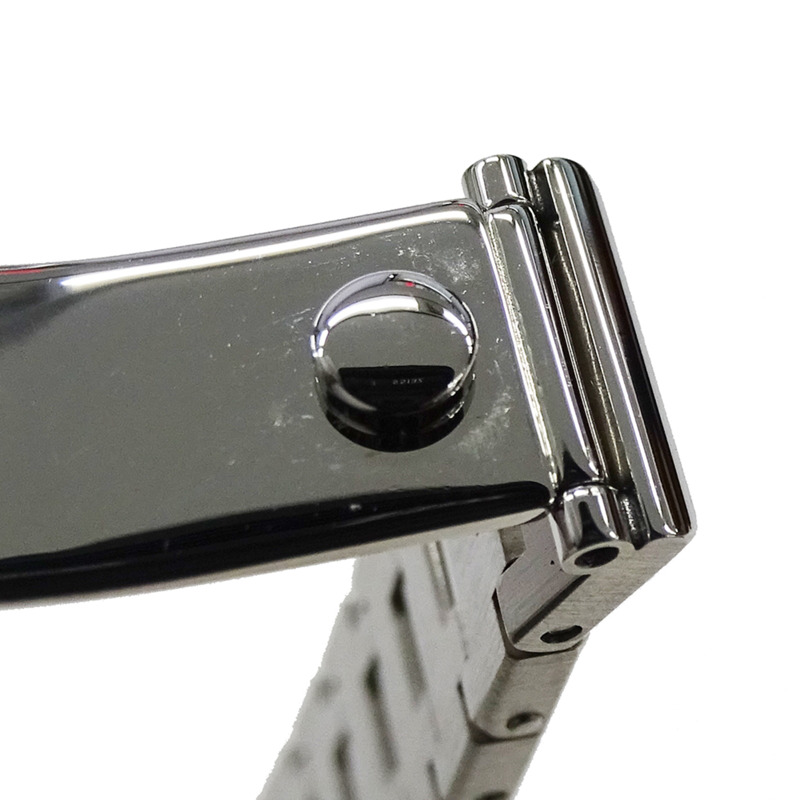 寶格麗女士腕錶，品牌：日期石英QZ不銹鋼SS BB23SS銀色黑色圓形拋光-9