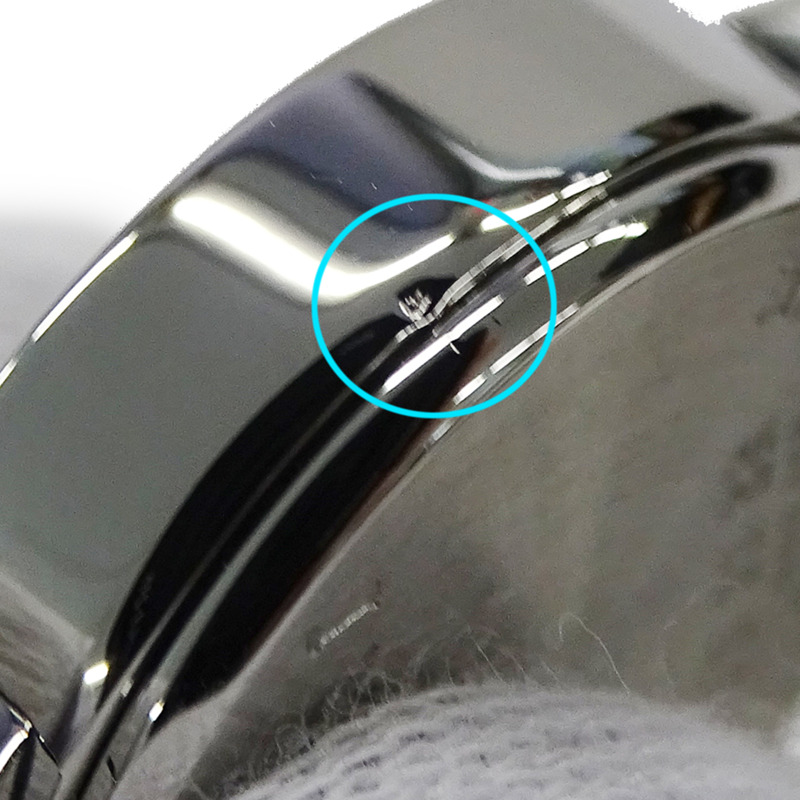 寶格麗女士腕錶，品牌：日期石英QZ不銹鋼SS BB23SS銀色黑色圓形拋光-10