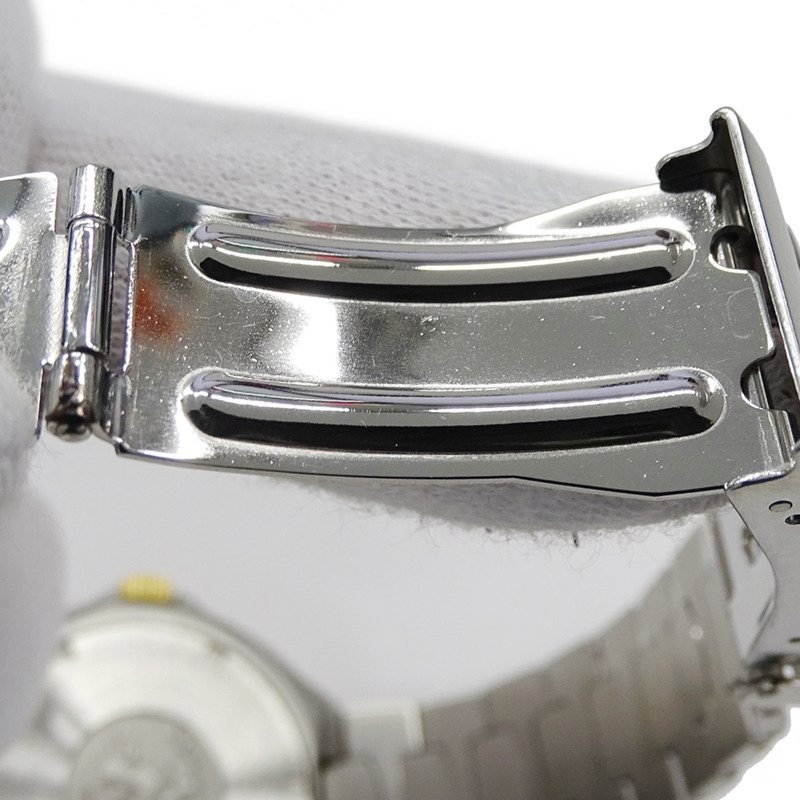 歐米茄海馬系列 2750.50 男士腕錶,品牌專業,200 公尺防水,日期顯示,石英機芯,QZ,不鏽鋼,SS,黃金,YG,組合款,拋光-4