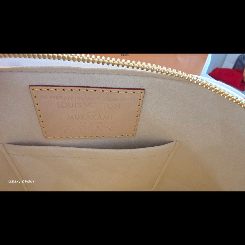 2026芯片款限量 LV x TM 130週年Monogram 村上隆白三彩ALMA BB-6