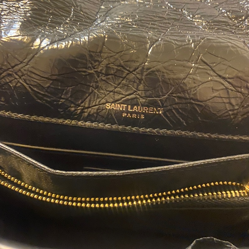 YSL Niki baby 黑銀9成新-2