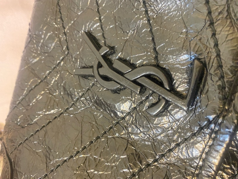 YSL Niki baby 黑銀9成新-3