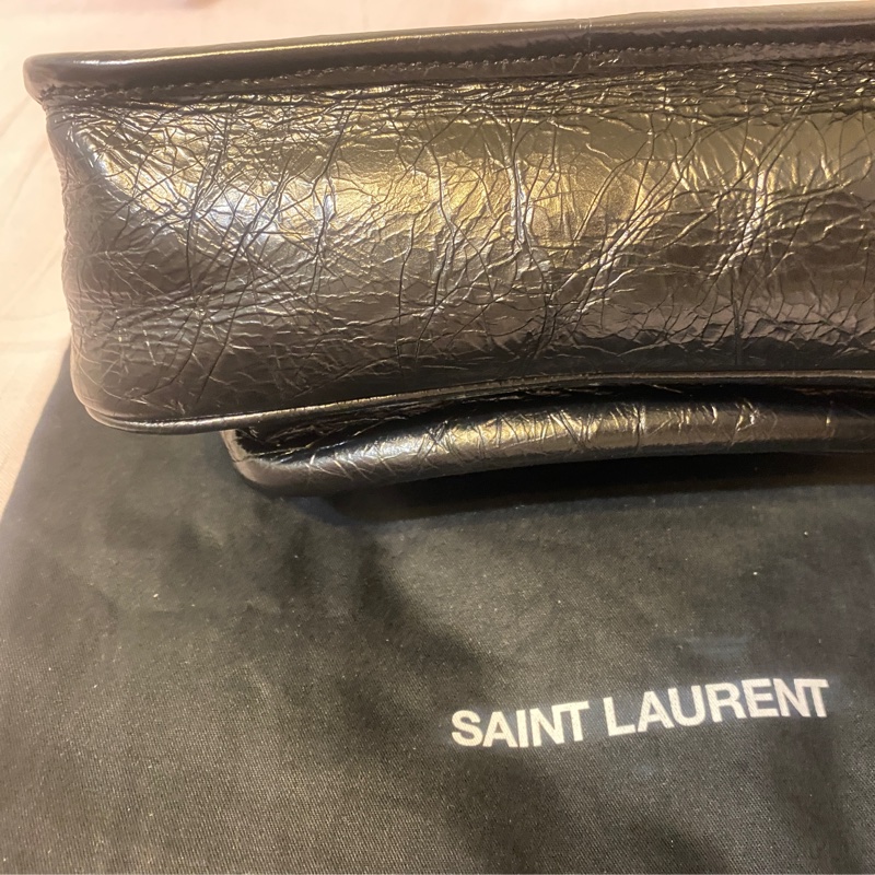 YSL Niki baby 黑銀9成新-7