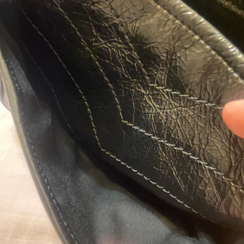 YSL Niki baby 黑銀9成新-8