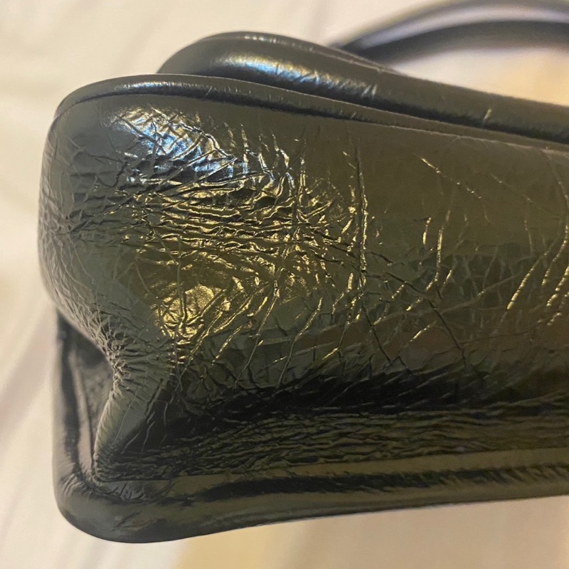 YSL Niki baby 黑銀9成新-9