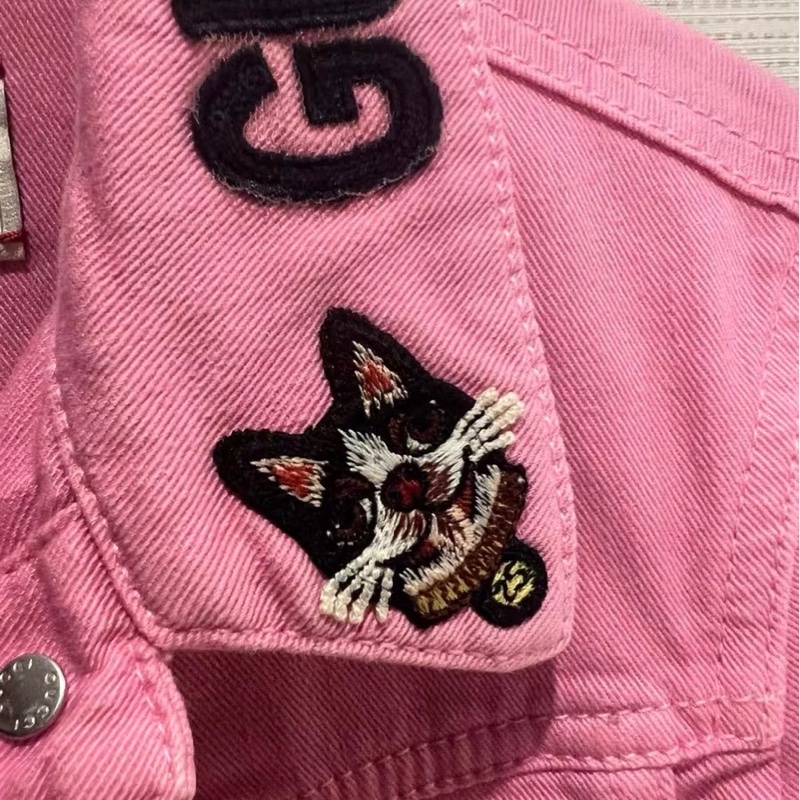 Gucci兒童牛仔衣五歲碼-3