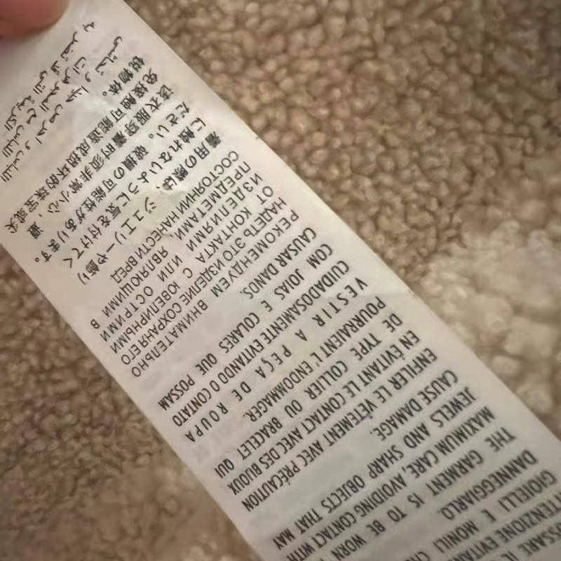 Gucci牛仔外套,里面全是羊毛很暖和36码-5