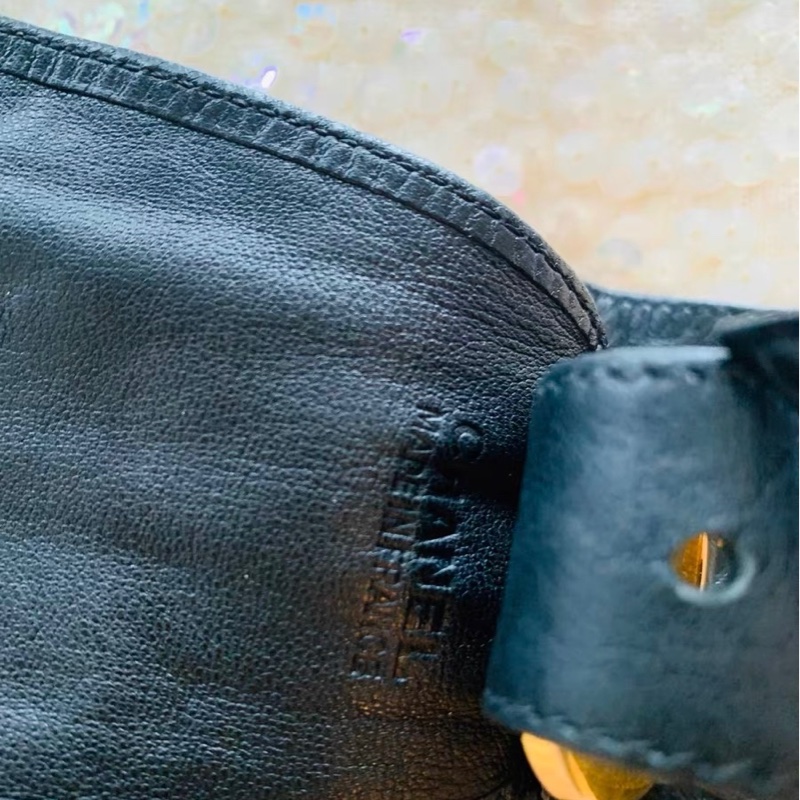 Chanel中古羊皮腰帶75-3