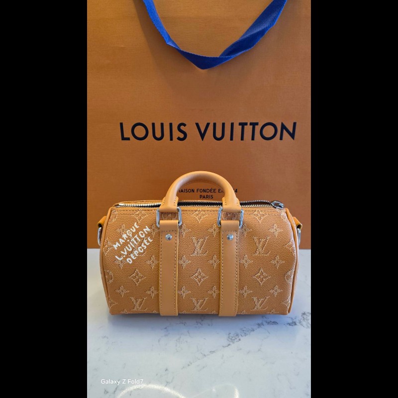 2025芯片款 LV Monogram Keepall Bandoulière 25-0