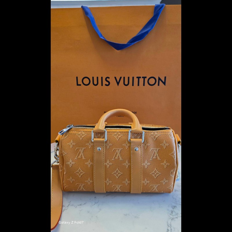 2025芯片款 LV Monogram Keepall Bandoulière 25-6