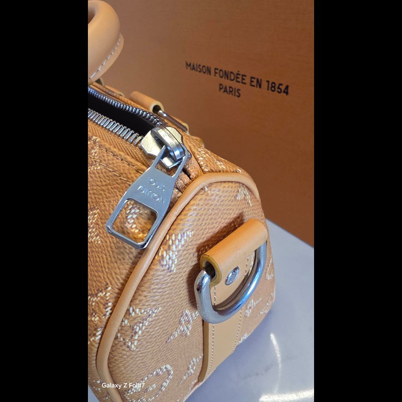 2025芯片款 LV Monogram Keepall Bandoulière 25-11