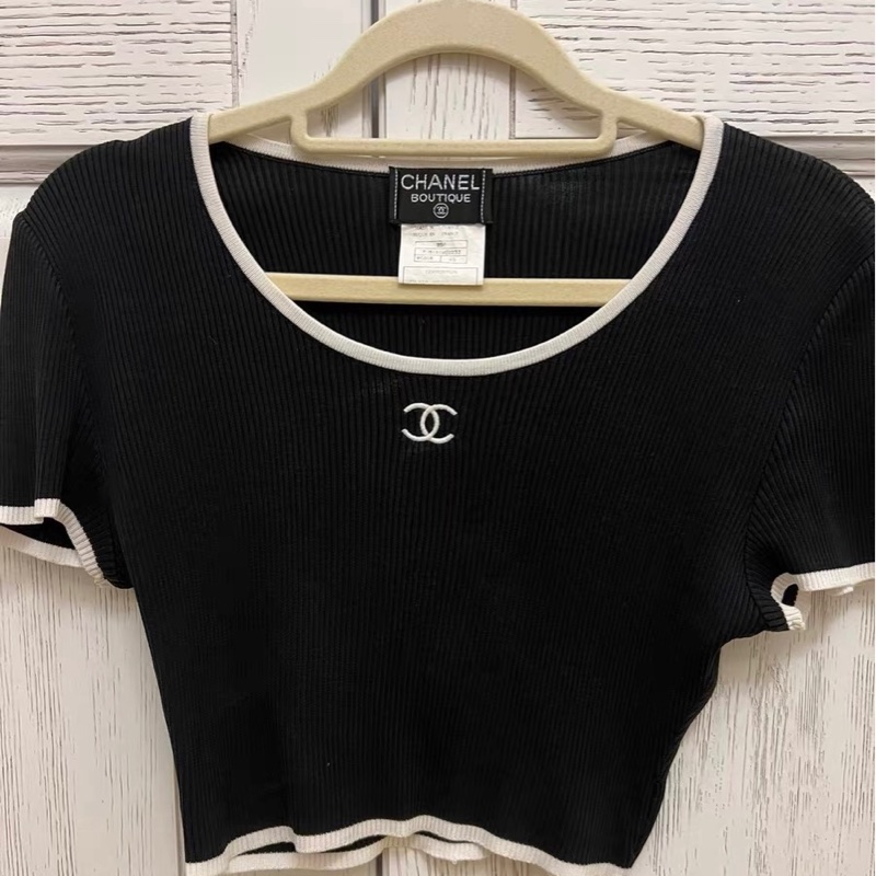 Chanel中古體恤40碼-0
