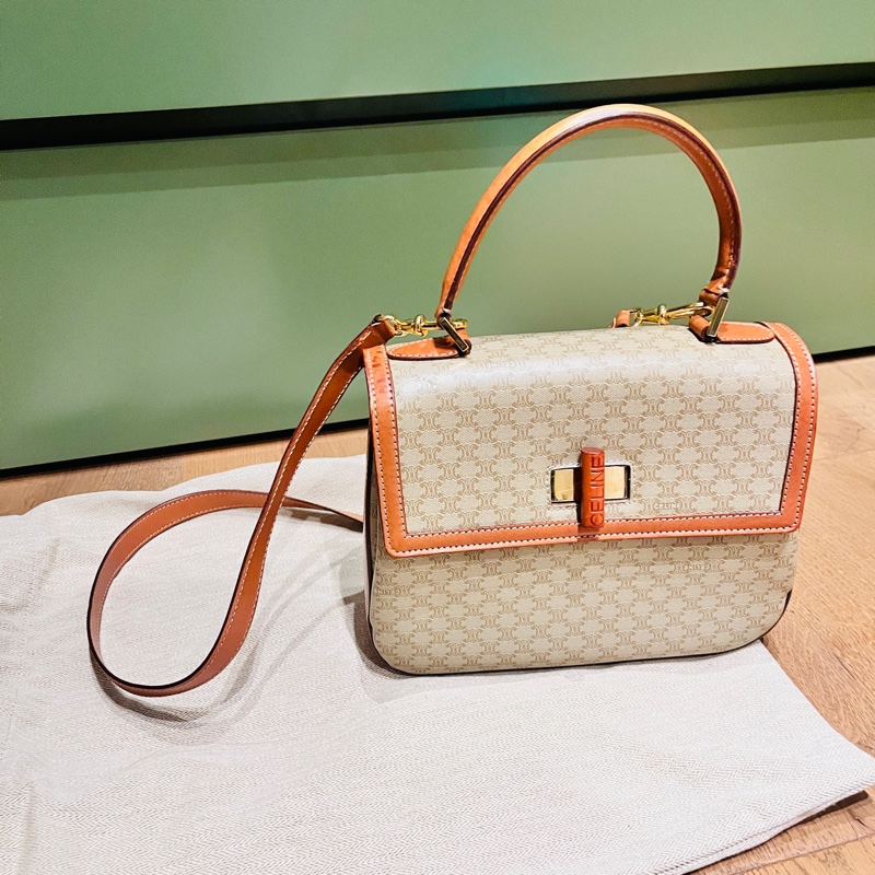 celine 老花 肩背包 肩帶-0