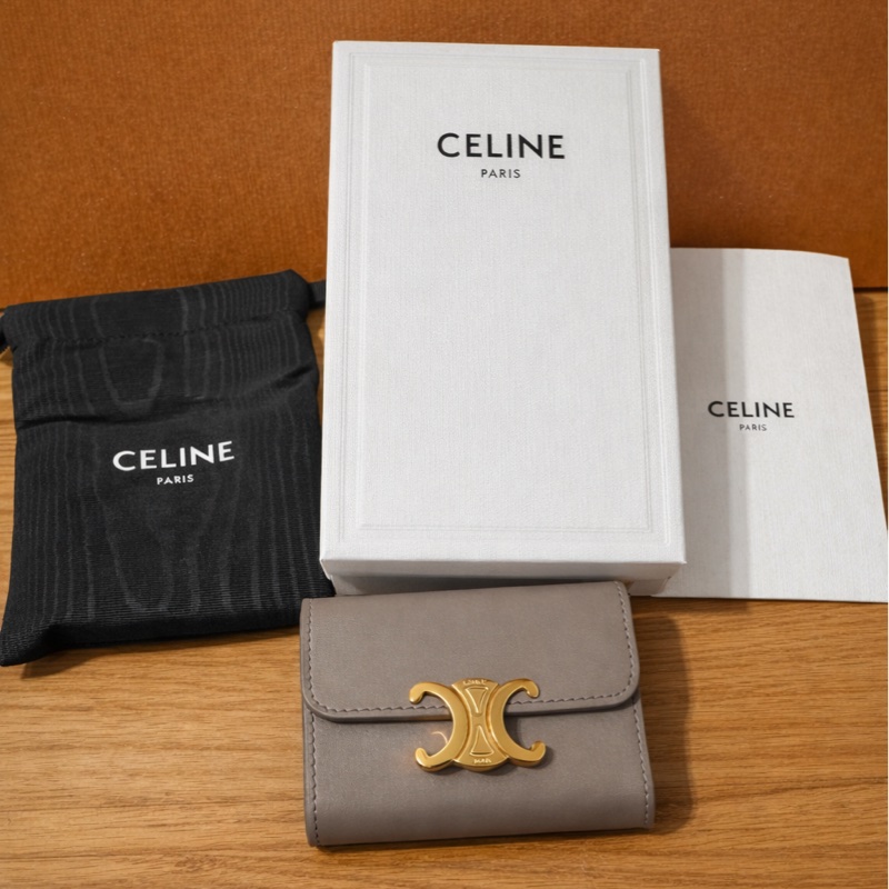 CELINE 的卡夾/零錢卡包(Card Holder with Zip / Snap Card Case-0