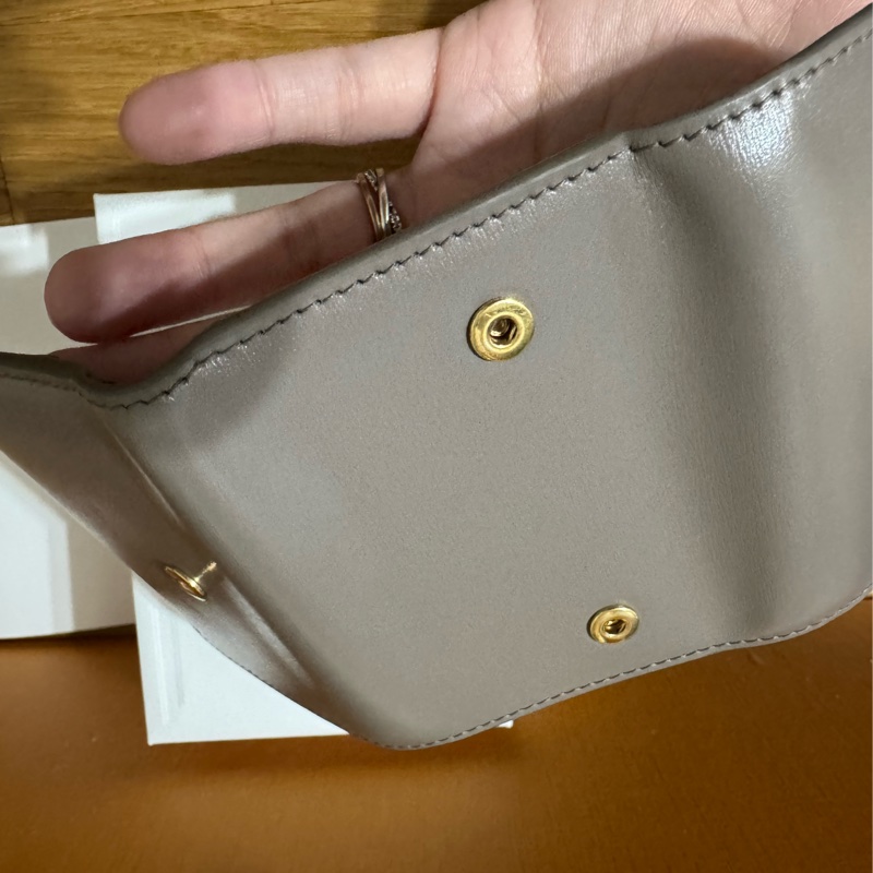 CELINE 的卡夾/零錢卡包(Card Holder with Zip / Snap Card Case-6