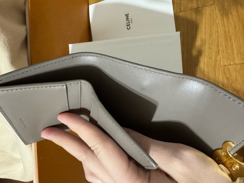 CELINE 的卡夾/零錢卡包(Card Holder with Zip / Snap Card Case-19