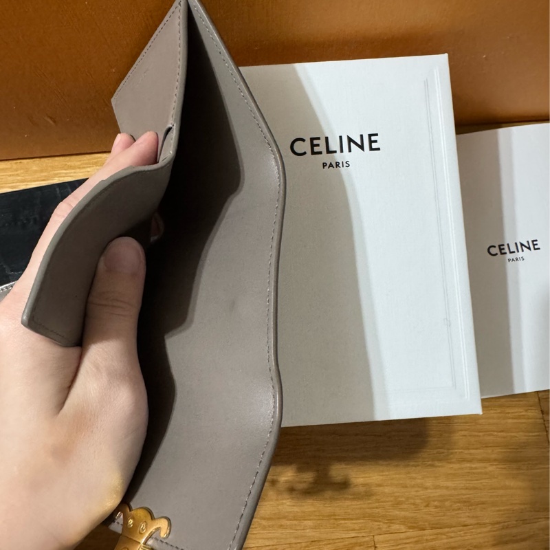 CELINE 的卡夾/零錢卡包(Card Holder with Zip / Snap Card Case-20