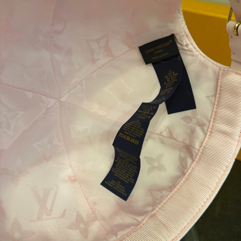 (LOUIS VUITTON)LV粉色鴨舌帽-2
