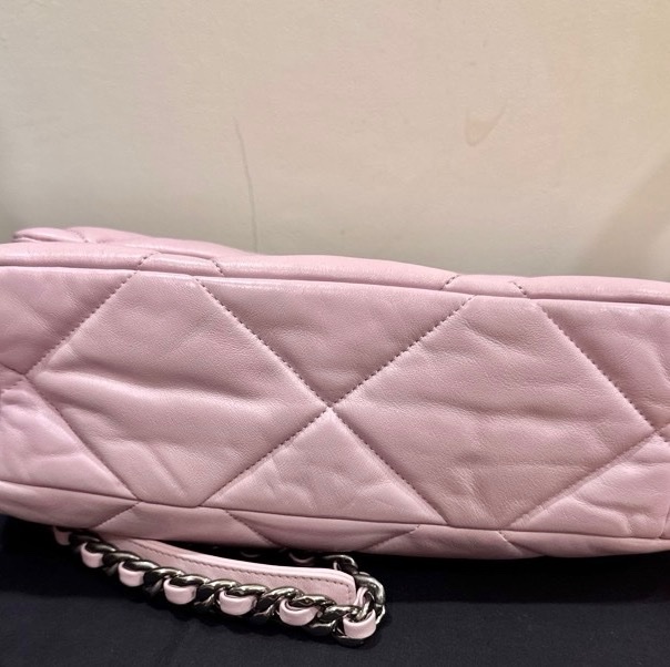 （全配閒置99新）香奈兒Chanel💗浪漫baby粉🌸19包中號30cm-11