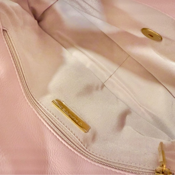 （全配閒置99新）香奈兒Chanel💗浪漫baby粉🌸19包中號30cm-12