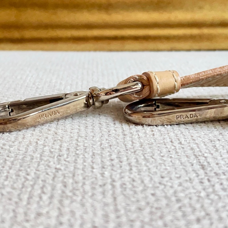 Parda 普拉達 手提肩揹兩用包/工作包/奶茶色/二手美品-9