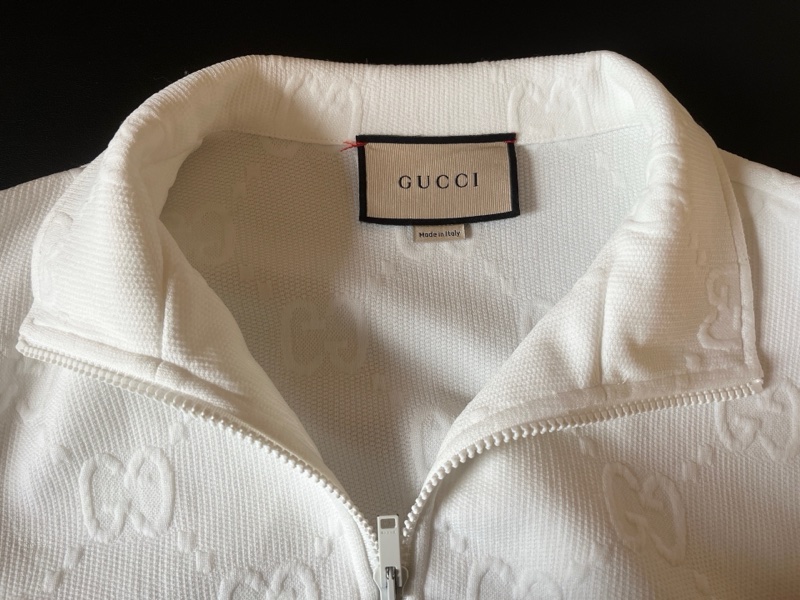 Gucci 白色重工提花連衣裙 L碼 附件無-2