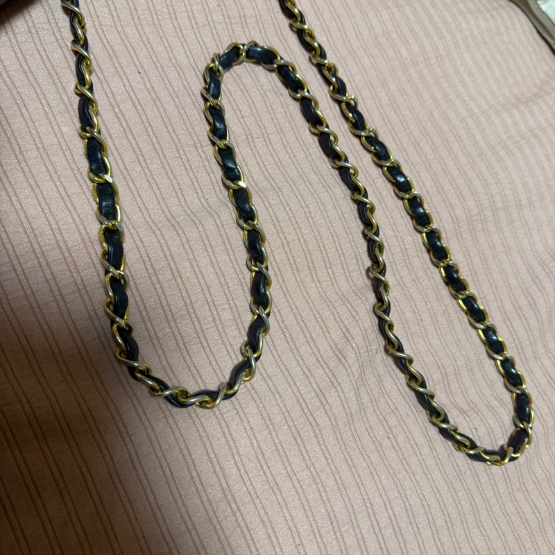 CHANEL 黑金羊皮黛妃包 VINTAGE 保證正品 免鑒定費-6