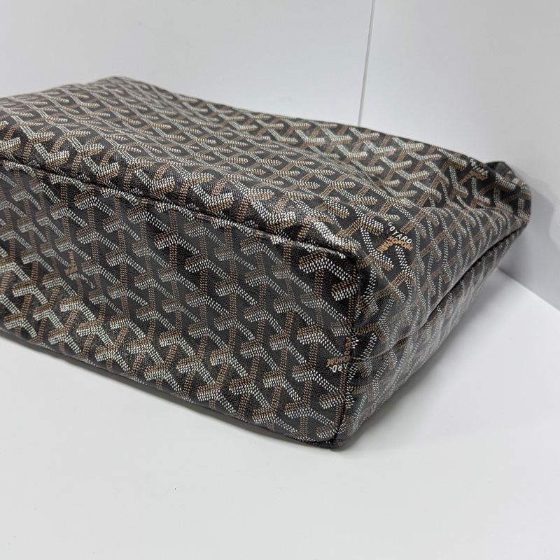 【時髦必備🪩】 Goyard Hobo 最熱門款腋下包 黑色 （代購要10萬以上）-11