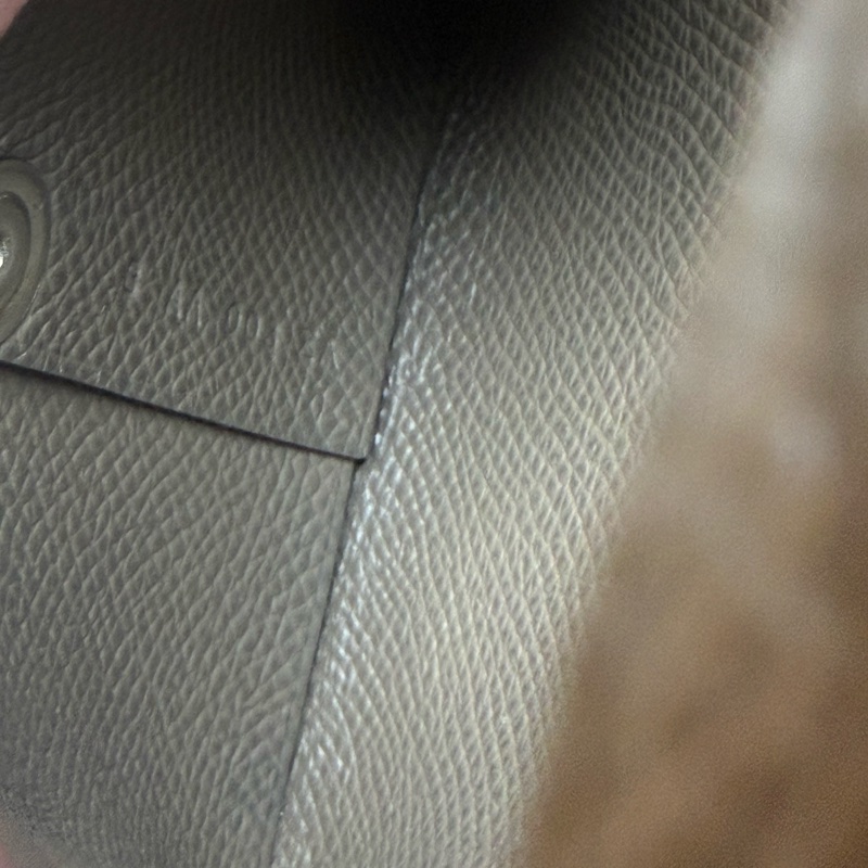 ✔️Hermès Bastia 零錢包 / Epsom皮 / 大象灰-37