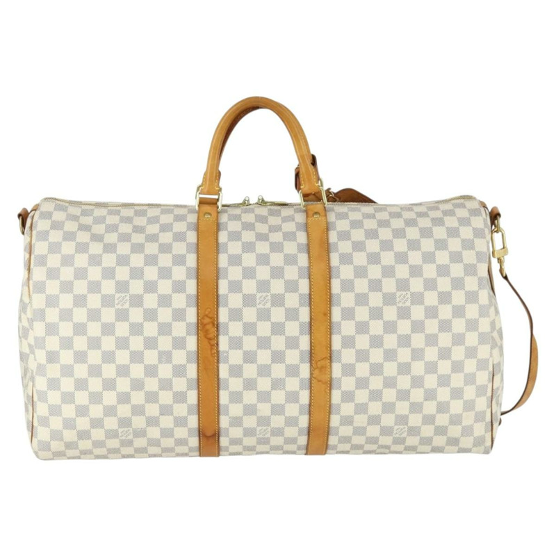 【日本直送】路易威登 Damier Azur Keepall Bandouliere 55 波士頓包 N41429 正品 166321-1