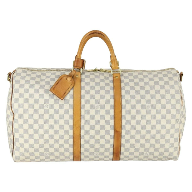 【日本直送】路易威登 Damier Azur Keepall Bandouliere 55 波士頓包 N41429 正品 166321-12