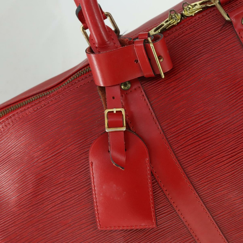 【日本直送】路易威登 Epi Keepall 45 波士頓包 紅色 M42977 LV 正品 168280-18