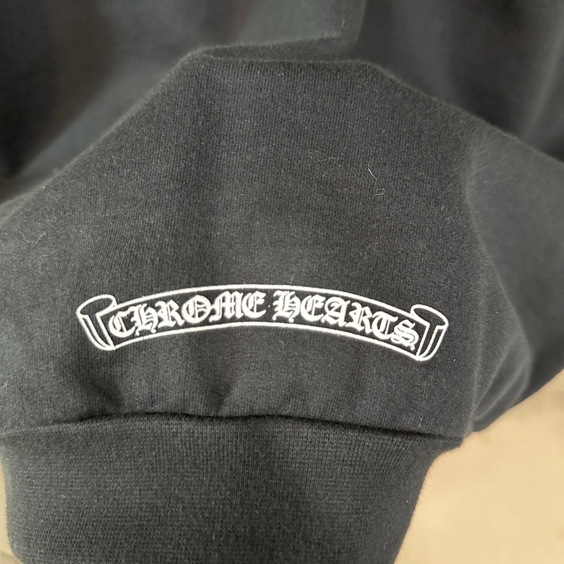 克羅心 chrome hearts 彩色 花臂 漸層 帽t 馬蹄-9