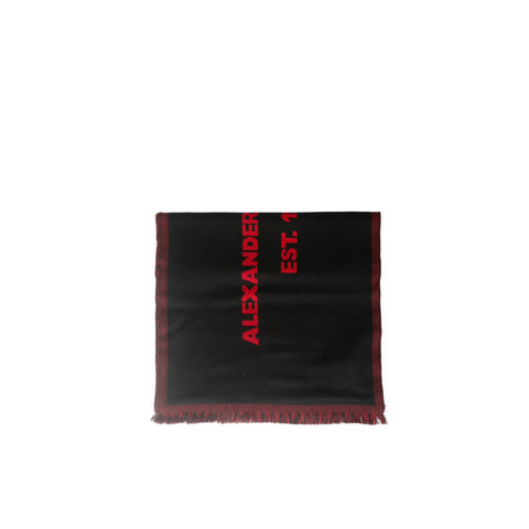 Oversize Mcqueen Graffiti 圍巾