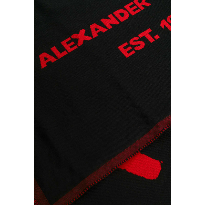 Oversize Mcqueen Graffiti 圍巾-2