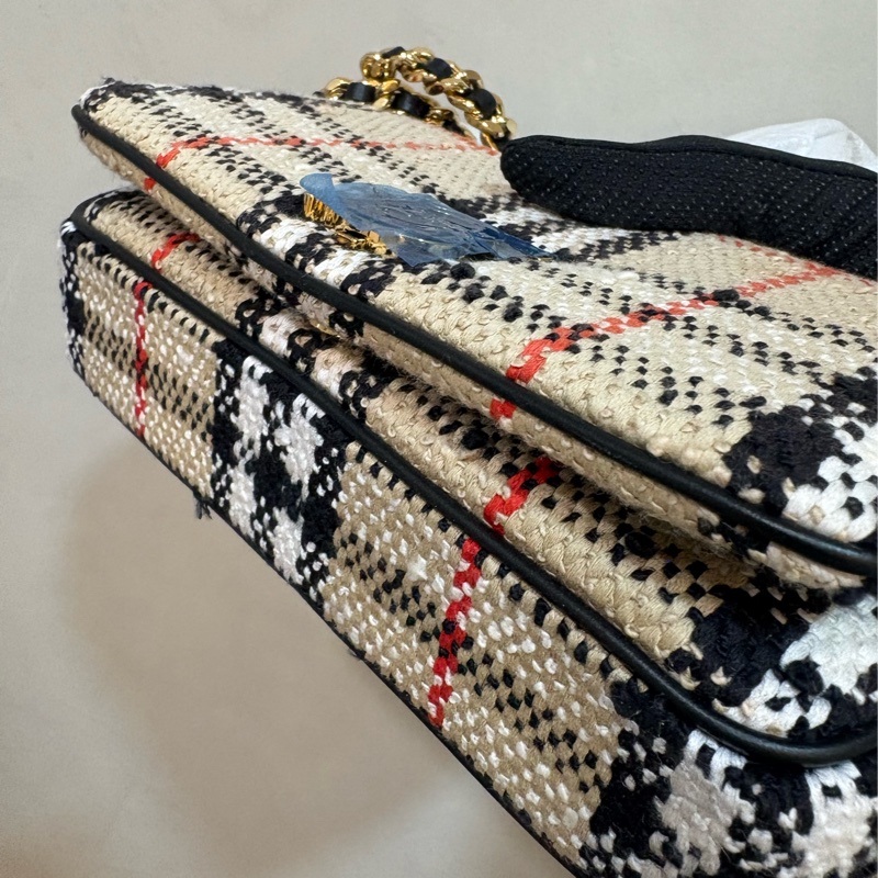 Burberry毛料Lola迷你鏈條包-4