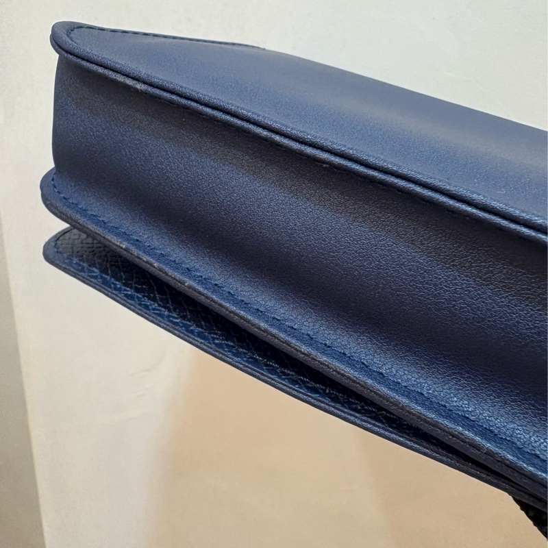 LONGCHAMP WOC 牛皮銀鏈-3