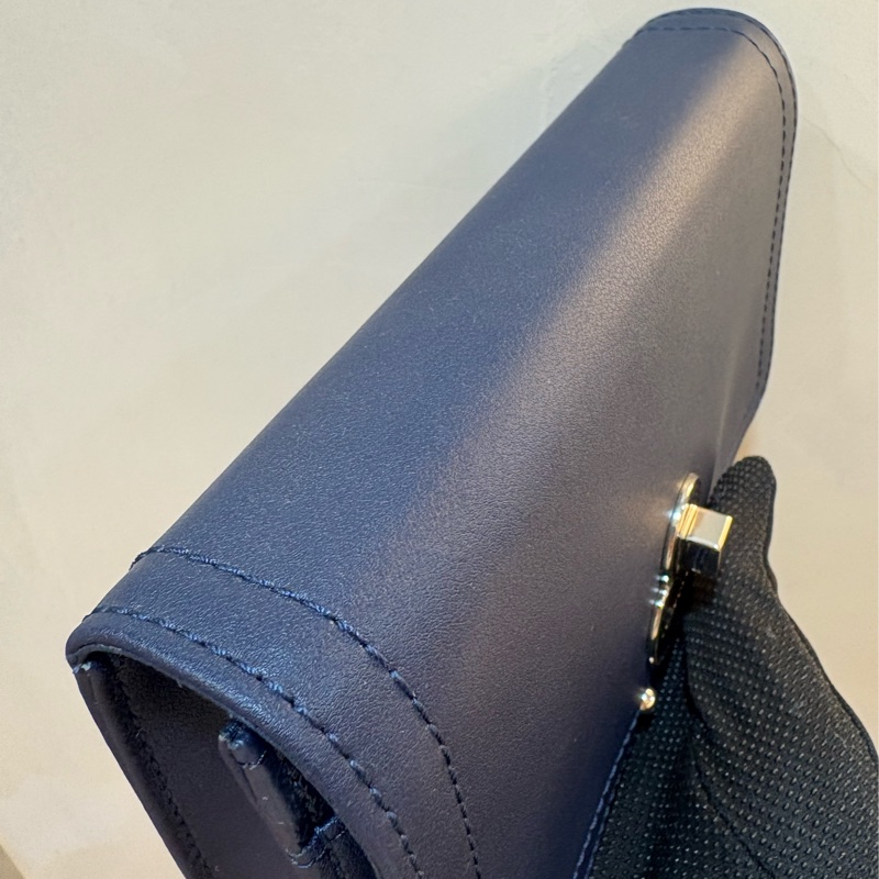 LONGCHAMP WOC 牛皮銀鏈-6