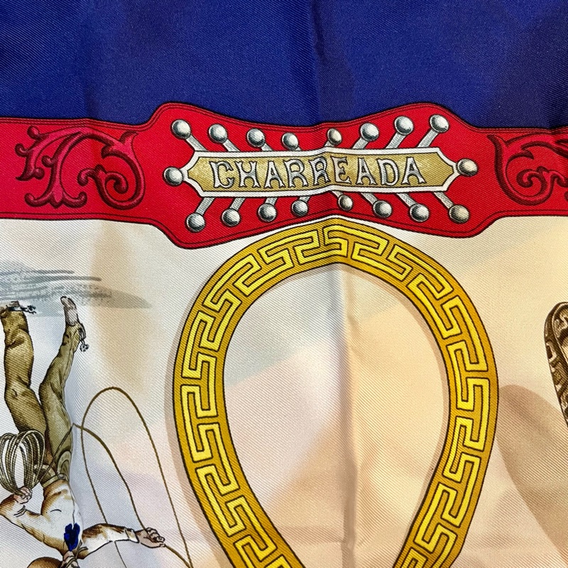 HERMES 微使用經典正品 90x90大方巾絲巾-2