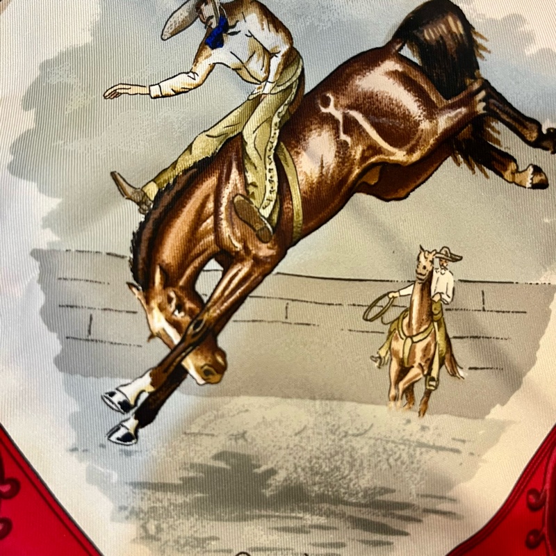 HERMES 微使用經典正品 90x90大方巾絲巾-25