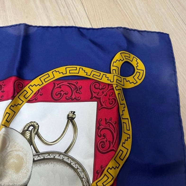 HERMES 微使用經典正品 90x90大方巾絲巾-33