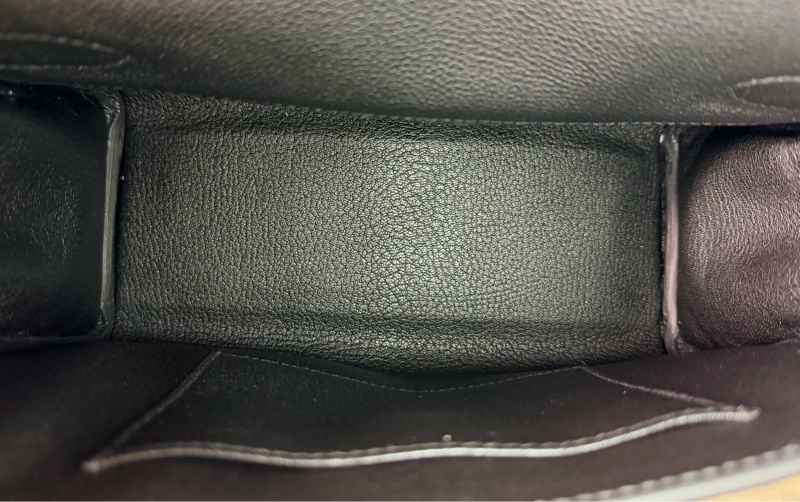 Hermes Kelly Messenger PM 黑銀 togo皮-5